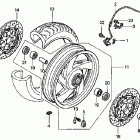 GL1800 Переднее колесо