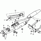 VT600CD Глушитель