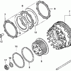 VFR800 Сцепление