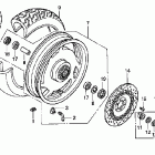 GL1500CD Переднее колесо