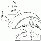 GL1500CD Переднее крыло