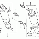 VTX1800S Задний амортизатор