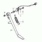 VT600CD Подножка