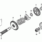 GL1500CD Вал ведущий
