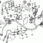 VT750CDA Жгут проводов