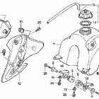 XR80R Топливный бак