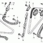 VFR800 Цепь ГРМ и натяжитель