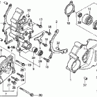 VFR800 Водяной насос