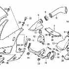 CBR600RR Upper cowl ('03-'04)