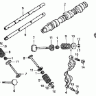 GL1500CD Распредвал и клапана