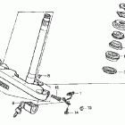 VT600CD Траверса нижняя