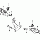 XR400R Подножки