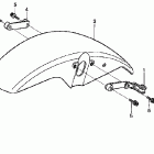 VF750C Переднее крыло