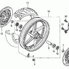 VFR800 Переднее колесо