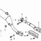 XR400R Глушитель