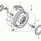 ST1100P Заднее колесо
