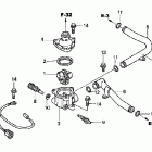 GL1500CD Water pipe @ thermostat