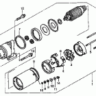 GL1500CD Стартер электрический