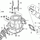 CR85RB Cylinder head ('03-'04)
