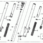 GL1500CD Передняя вилка