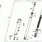 VF750C Передняя вилка