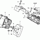 VF750C Крышка головки цилиндров
