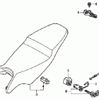 VFR800 Сидение
