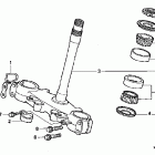 XR400R Траверса нижняя