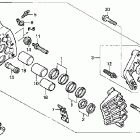 GL1800 Right front brake caliper (gl1800)