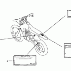 XR80R Предупредительные таблички