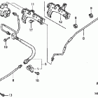 VTX1800S Тормозные трубки