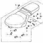 VT600CD Сидение