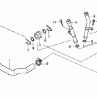 VT600CD Патрубки охлаждения