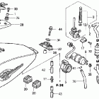 VT750CDA Топливный бак и насос