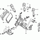 VFR800 Кронштейн крепления 