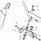 CRF450R Handlebar @ top bridge ('02-'03)