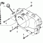 VT600CD Крышка картера правая