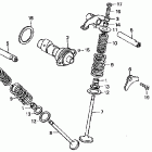 XR200R Распредвал и клапана