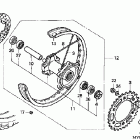 XR650L Заднее колесо