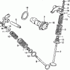 XR200R Распределительный вал