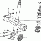 XR650L Траверса нижняя