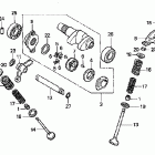 XR650R Распредвал и клапана