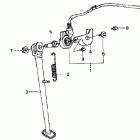 XR650L Подножка