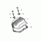 XR80R Крышка головки цилиндров