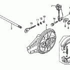 XR70R Rear brake @ panel