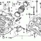 XR650R Головка цилиндра