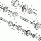 XR200R Трансмиссия
