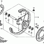 XR650R Заднее колесо