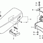 XR650L Сидение