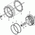 XR650R Сцепление